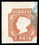 Stamp of Portugal 1894-1930, small stockbook full with better stamps, incl. #1 with large margins signed Köhler