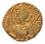 Stamp of Coins » Kushan Kushanas, Huvishka, c. 151-192, AV dinar, 7.61 g. Shaoreoro