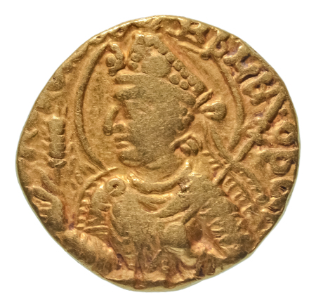 Kushanas, Huvishka, c. 151-192, AV dinar, 7.61 g. Shaoreoro
