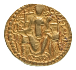 Stamp of Coins » Kushan Kushanas, Vasishka, c. 247-265, AV dinar, 7.75 g. Ardochsho