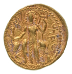Stamp of Coins » Kushan Kushanas, Vasishka, c. 247-265, AV dinar, 7.83 g. Oesho Bull