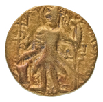 Stamp of Coins » Kushan Kushanas, Vasudeva II, c. 275-300, AV dinar, 7.73 g. Oesho Bull