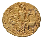 Stamp of Coins » Kushan Kushanas, Vasudeva II, c. 275-300, AV dinar, 7.78 g. Ardoksho