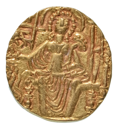 Kushanas, Shaka, c. mid-4th century, AV dinar, 7.77 g. Ardoksho