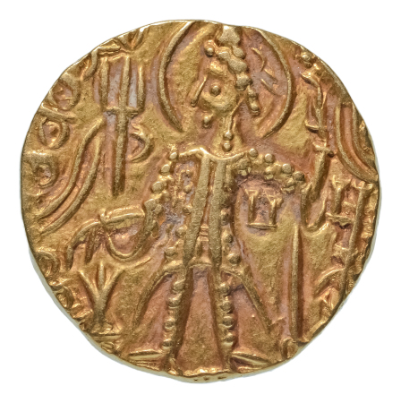 Kushanas, Shaka, c. mid-4th century, AV dinar, 7.70 g. Ardoksho