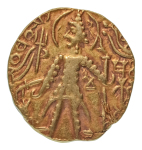 Stamp of Coins » Kushan Kushanas, Shaka, c. mid-4th century, AV dinar, 7.69 g. Ardoksho