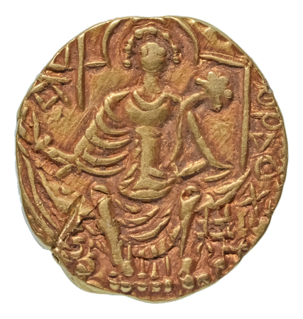 Kushanas, Shaka, c. mid-4th century, AV dinar, 7.69 g. Ardoksho