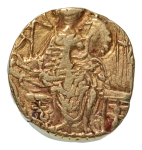 Stamp of Coins » Kushan Kushanas, Kipanadha, c. 335-350, AV dinar, 7.54 g. Ardoksho