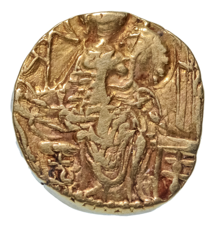Kushanas, Kipanadha, c. 335-350, AV dinar, 7.54 g. Ardoksho