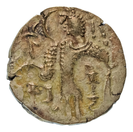 Kushanas, Kidarites, Kidara, c. 365-390, AV dinar, 8.00 g. Ardoksho