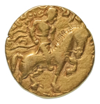 Stamp of Coins » Gupta Gupta Empire, Chandragupta II, c. 380-413, AV dinar, 7.36 g. Horseman