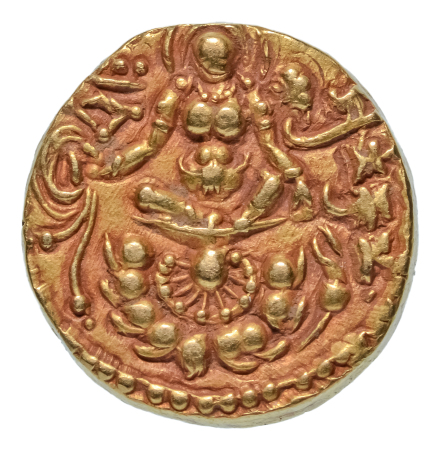 Gupta Empire, Chandragupta II, c. 380-413, AV dinar, 7.82 g. Archer