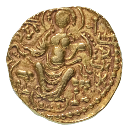 Gupta Empire, Chandragupta I, c. 319-335, AV dinar, 7.84 g. Archer