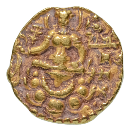Gupta Empire, Chandragupta II, c. 380-413, AV dinar, 8.09 g. Archer