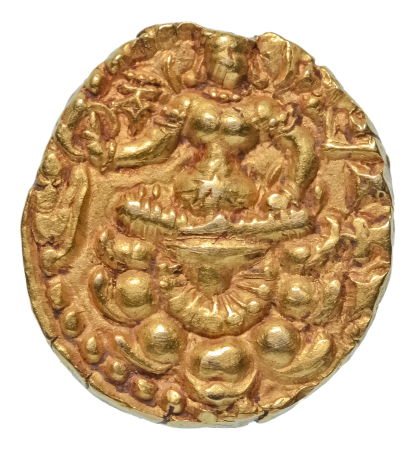 Gupta Empire, Chandragupta II, c. 380-413, AV dinar, 8.14 g. Archer