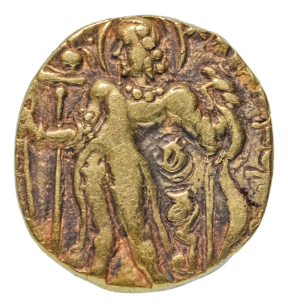 Gupta Empire, Chandragupta II, c. 380-413, AV dinar, 7.80 g. Archer