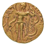 Stamp of Coins » Gupta Gupta Empire, Chandragupta I, c. 319-335, AV dinar, 7.98 g. Archer