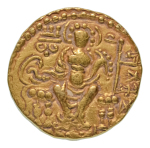 Stamp of Coins » Gupta Gupta Empire, Chandragupta I, c. 319-335, AV dinar, 7.98 g. Archer