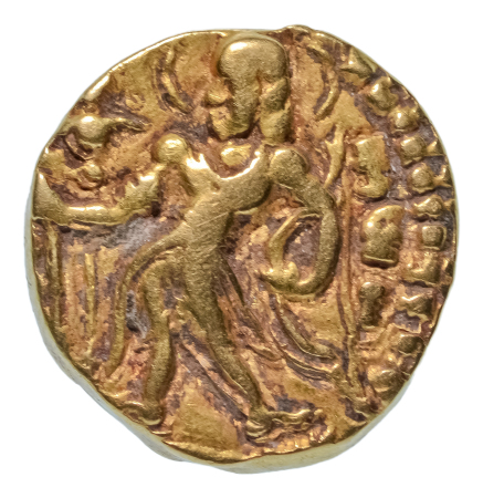 Gupta Empire, Kumaragupta I, c. 415-455, AV dinar, 7.72 g. Archer
