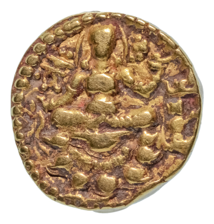Gupta Empire, Kumaragupta I, c. 415-455, AV dinar, 7.72 g. Archer