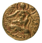 Stamp of Coins » Gupta Gupta Empire, Chandragupta II, c. 380-413, AV dinar, 7.71 g. Lion slayer