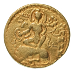 Stamp of Coins » Gupta Gupta Empire, Chandragupta II, c. 380-413, AV dinar, 7.69 g. Lion slayer