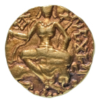 Stamp of Coins » Gupta Gupta Empire, Kumaragupta I, c. 415-455, AV dinar, 8.09 g. Lion slayer