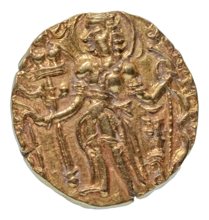 Gupta Empire, Skandagupta, c. 455-467, AV dinar, 9.20 g. Archer