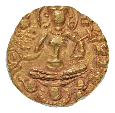 Gupta Empire, Skandagupta, c. 455-467, AV dinar, 9.25 g. Archer