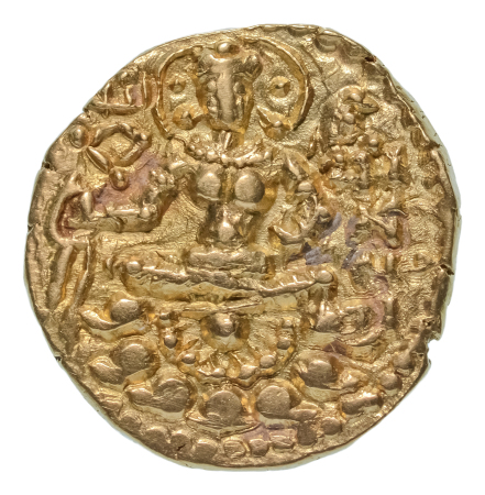 Gupta Empire, Skandagupta, c. 455-467, AV dinar, 9.12 g. Archer