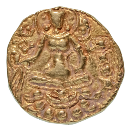 Gupta Empire, Kumaragupta II, c. 473-476, AV dinar, 9.24 g. Archer
