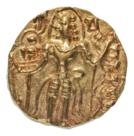 Gupta Empire, Srivikrama-Vikramadityah, c. early-6th century, AV dinar, 9.37 g. Archer