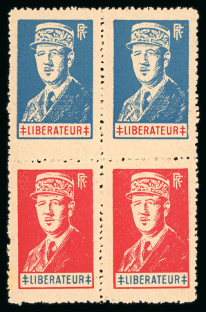 Stamp of France » Libération Lyon (De Gaulle), Libération, émission de Lyon, type