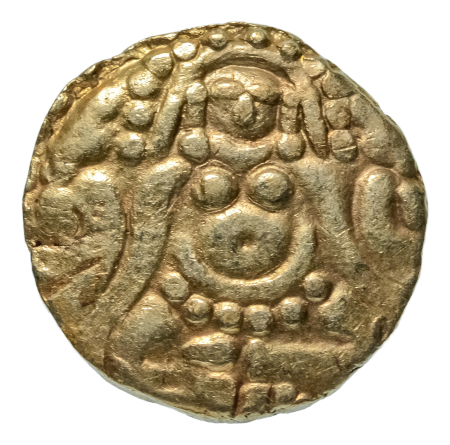 Kalachuris of Tripuri, Gangeya Deva, 1015-1040, AV dinar, 3.92 g.