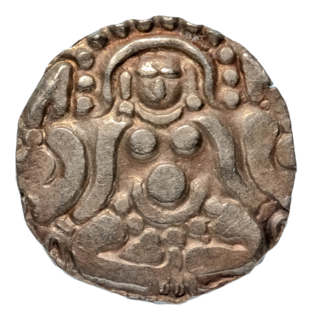 Kalachuris of Tripuri, Gangeya Deva, 1015-1040, AV dinar, 3.98 g.