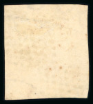 Stamp of India » 1854 Lithographs 1854 Lot of six 4a cut square examples depicting examples from 1st, 2nd, 4th and 5th printings
