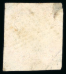 Stamp of India » 1854 Lithographs 1854 Lot of six 4a cut square examples depicting examples from 1st, 2nd, 4th and 5th printings