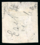 Stamp of India » 1854 Lithographs 1854 India 4a A lot of SIX  4a Lithographs showing