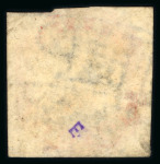 Stamp of India » 1854 Lithographs 1854 India 4a A lot of SIX  4a Lithographs showing