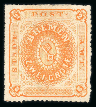 Stamp of German States » German States Collections and Lots 1849-1870, in three small stockbooks dozens of mint and used stamps