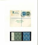 Stamp of Ireland » 1922-49 Dublin Government Printing Works Issues 1933 Holy Year set of two, both tied by September 18th,