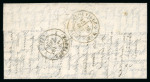 Stamp of France » Ballons Montés 1870, Lettre par Ballon Monté "Le Godefroy Cavaignac"