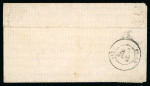 Stamp of France » Ballons Montés 1870, Lettre par Ballon Monté "Le Général Uhrich" à