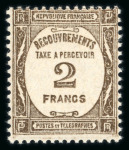 Stamp of France » Timbres-Taxe 1927-1931, série Taxe Y&T n° 55-62 neufs ** MNH. TB