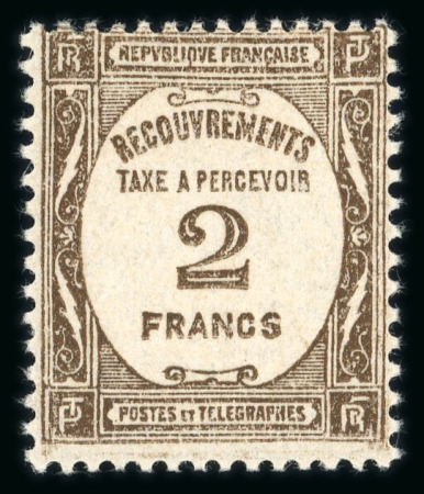 Stamp of France » Timbres-Taxe 1927-1931, série Taxe Y&T n° 55-62 neufs ** MNH. TB