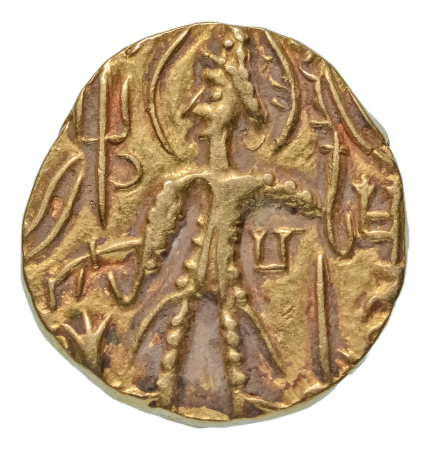 Kushanas, Shaka, c. mid-4th century, AV dinar, 7.74 g. Ardoksho