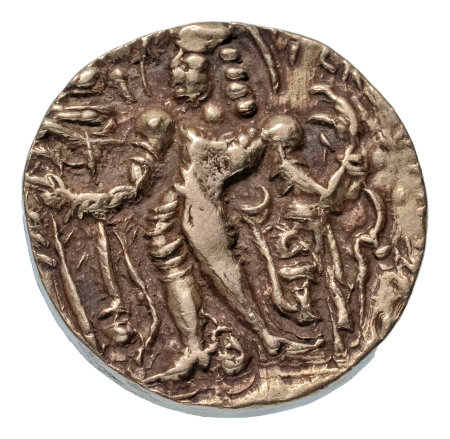 Gupta Empire, Narasimhagupta, c. 495-530, AV dinar, 9.49 g. Archer