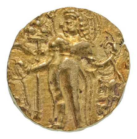 Gupta Empire, Skandagupta, c. 455-467, AV dinar, 9.24 g. Archer