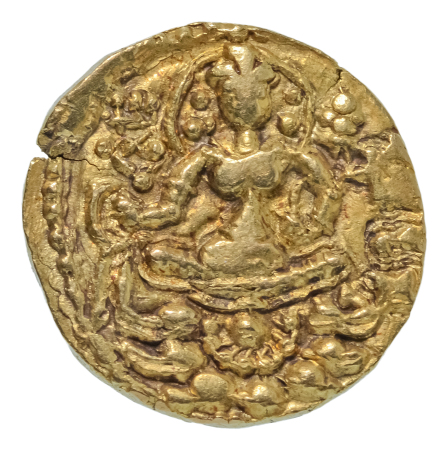 Gupta Empire, Skandagupta, c. 455-467, AV dinar, 9.24 g. Archer