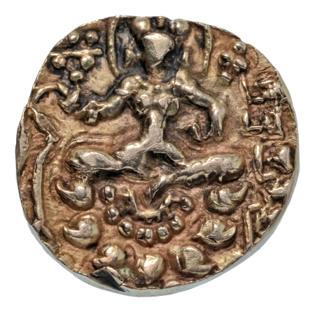 Gupta Empire, Kumaragupta III, c. 530, AV dinar, 9.48 g. Archer